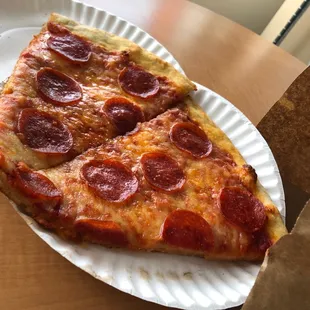 Pepperoni pizza