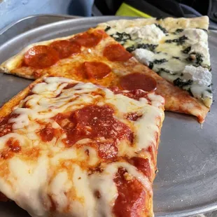 Sicilian, pepperoni, white. When you can&apos;t decide.