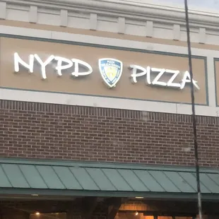 the front of the restaurant