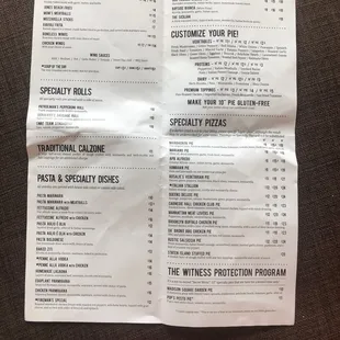 Great names for menu items.