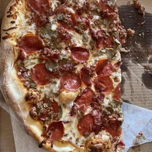 Large meat lover