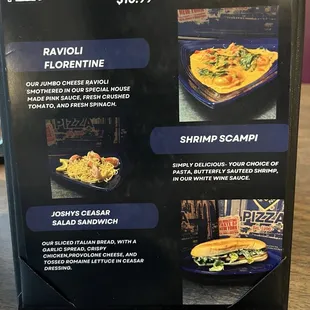 What??!?!?   Special menu