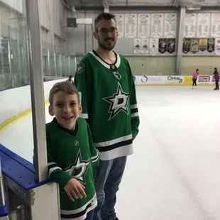 Birthday boy and his dad. They had a blast!