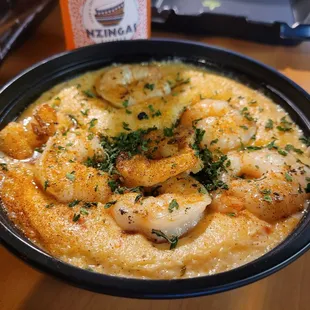 Cajun shrimp and grits