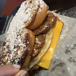 French Toast Breakfast Sandwich