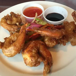 fantastic large fried shrimp