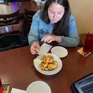 Had to get the curds