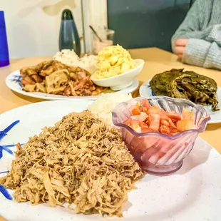 Kalua Pig, Shoyu Chicken, Laulau A La Carte
