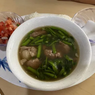 Salt Meat with Watercress Regular Entree