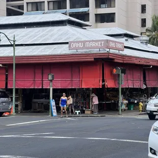 the outside of the building