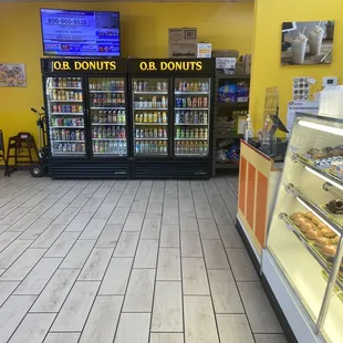 the inside of a store