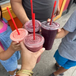 Oh my goodness such good smoothies. Thank you.