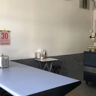 Inside on a Sunday @3pm. Best time to go!