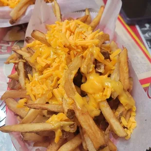 Very cheesy fries- they were amazing