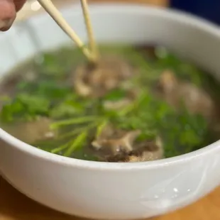 Oxtail soup!