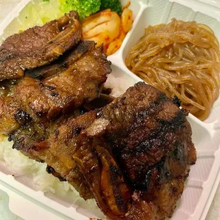 Kalbi Barbeque Plate