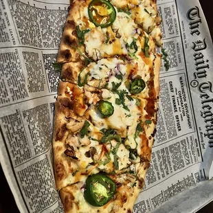 Thai Chicken Flatbread