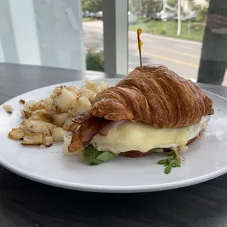 Ultimate Croissant Breakfast Sandwich