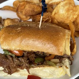 The OB Prime Rib Philly Cheesesteak