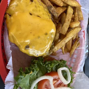 Cheese burger. Sooooo good.