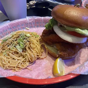 Fried Grouper Sandwich