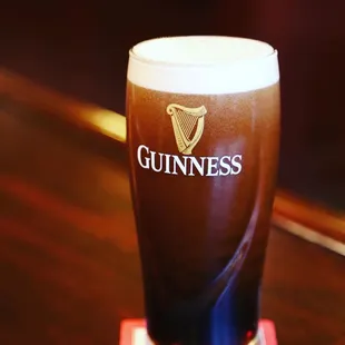 a pint of guinness