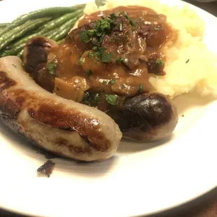 Bangers and Mash