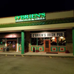outside of restaurant