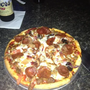 Big Nasty Irish pizza &quot;Sooo Meaty and delicious!&quot;