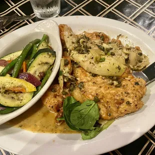 Chicken and Shrimp Artichoke