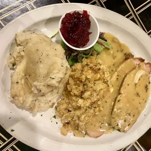 Turkey, Stuffing &amp; Mash