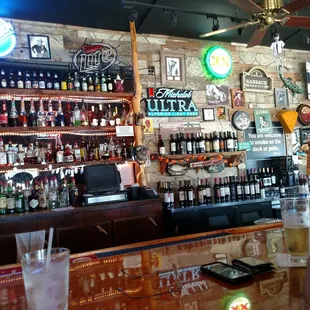 Large drink selection