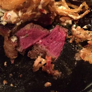 My undercooked medium filet