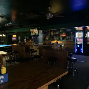 Pool tables, shuffle board, and darts 2019