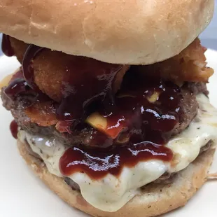 Double Bacon Cowboy Burger