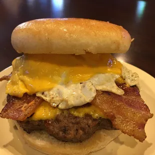 Bacon Egg Cheeseburger