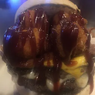Double Bacon Cowboy Burger
