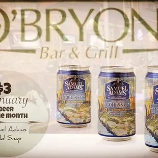 January Beer of the month