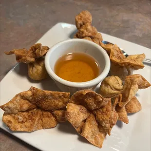 7. Crab Rangoon Dinner