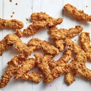 chicken wings and fried chicken