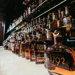 Bourbon selection