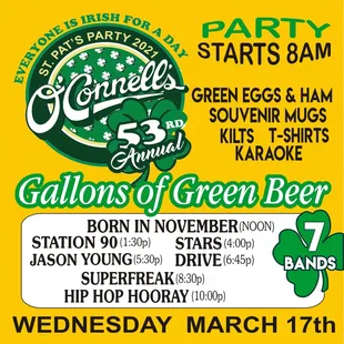 a st patrick's day party