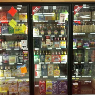 More beer selections.