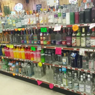Vodka isle.