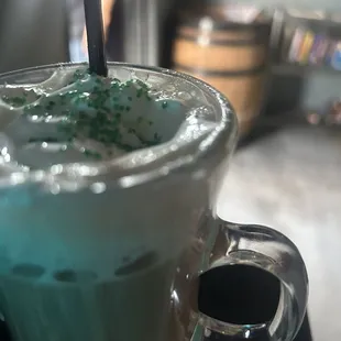 Irish coffee from Tito &amp; Sunday staff!