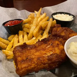 Great fries! Horrible fish!