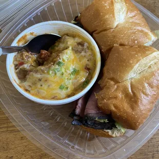 PLAT with a side of chili