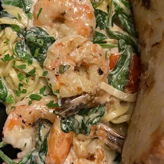 Shrimp Scampi Linguini