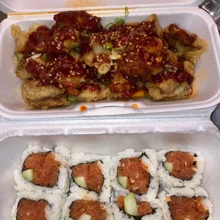 Spicy Popcorn Chicken