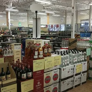 We have a huge selection of beer, spirits, and wine at fantastic prices.